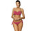 Marko Bikini Set Μπουστάκι με Ενίσχυση Φούξια M-467 113091