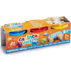 Carioca Πλαστοζυμαράκια Baby 3x75gr
