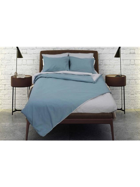 Kipper Σετ Σεντόνια Διπλά 220x250 Rainbow Blue-Ice Grey