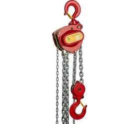 Βαρούλκο χειροκίνητο Επαγγελματικό DELTA RED DR3006 ανύψωση 3000 Kg αλυσίδα 6m (DR.0.04103006 )