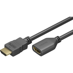 Goobay Καλώδιο HDMI Male to HDMI Female 5m Black