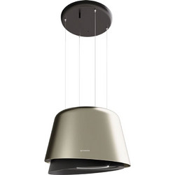 Faber Belle Plus Χρυσός/Warm DG Matt KL Απορροφητήρας Νησίδα-Οροφής 60cm Χρυσός