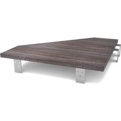 Glorious Modular Side Rack Πρόσθετη Επιφάνεια Σύνδεσης 2 επίπλων - Καρυδιά