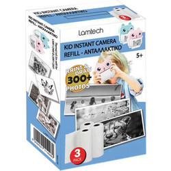 LAMTECH LAM114260 3PACK KID INSTANT CAMERA REFILL 5M