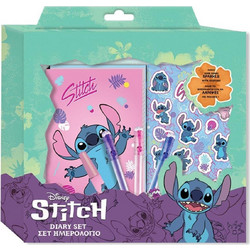 Ημερόλογιο Σετ Δώρου Luna 60φ.7τμχ. Lilo & Stitch 000564297