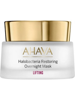 Ahava Halobacteria Restoring Overnight Κρεμώδης Μάσκα Προσώπου για Αντιγήρανση & Λάμψη 50ml