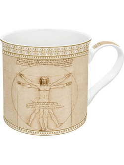 Κούπα 300ml πορσελάνης vitruvian man Easy Life 170LEO2