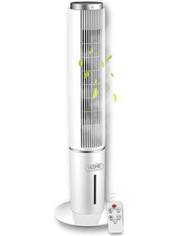 Air Cooler Κρύο με τηλεχειριστήριο - Φορητό με Νερό - Ανεμιστήρας Πύργος - 80 Watt