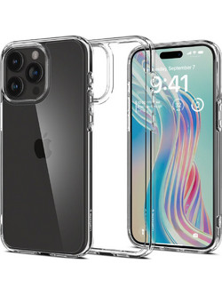 Spigen Crystal Hybrid Back Cover Crystal Clear (iPhone 15 Pro Max)