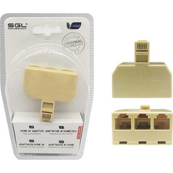 Διακλαδωτής γραμμής τηλεφώνου - Splitter - 3Way - 1772-1 - 098616