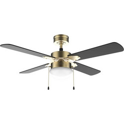 Cecotec Energy Silence Aero 450 Gold Black CEC-08463 Ανεμιστήρας Οροφής με Φως Μαύρος