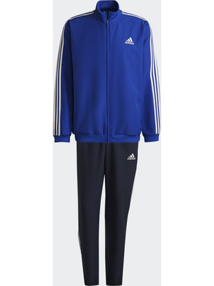 Adidas AEROREADY Essentials Ανδρικό Σετ Φόρμας Navy Μπλε Royal Blue Regular-Fit 3-Stripes HE4408