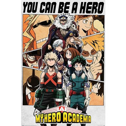 My Hero Academia Poster Be a Hero 61 x 91 cm