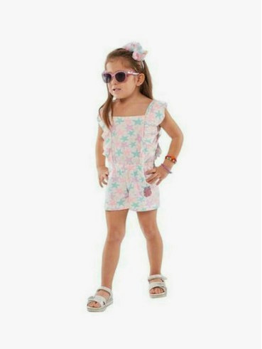 EBITA FASHION Παιδικό Ολόσωμο Σορτς Λευκό