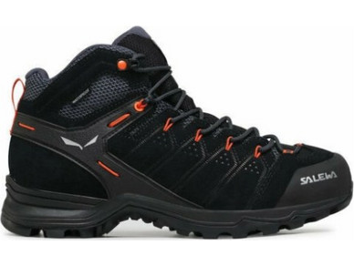 Salewa Alp Mate Ανδρικά Ορειβατικά Μποτάκια Αδιάβροχα Gore-Tex Μαύρα 61384-0996