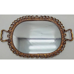 Διακοσμητικός Δίσκος Πολυρητίνης 51x31x4cm ForHome 020048 - For Home
