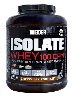 Weider Isolate Whey 100 CFM Vanilla Cream Πρωτεΐνη Ορού Γάλακτος Γράμμωσης 908gr