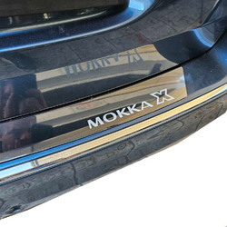 DIMERIS ΜΑΡΣΠΙΕ ΠΟΡΤ ΜΠΑΓΚΑΖ ΙΝΟΧ ΓΙΑ OPEL MOKKA X 2017+ ΜΣ.OMX.01