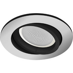 PHILIPS Hue White Ambiance Milliskin Recessed Έξυπνο Σποτ 5W Ασημί