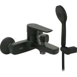 Viospiral Modea Optima Total Black 00-2502/B (00-02502/B) Αναμεικτική Μπαταρία Λουτρού