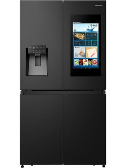 Hisense RQ760N4IFE Ψυγείο Ντουλάπα 567lt Full No Frost Υ178.5xΠ91.2xΒ72.5cm Μαύρο