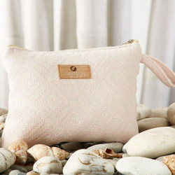 WhiteEgg Z/148-20 Γυναικείο Νεσεσέρ Παραλίας 33x4x22cm Ροζ