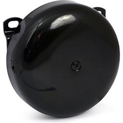 7" round CV air cleaner assembly. Black