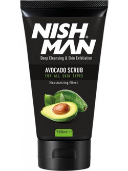 Nish Man Avocado Scrub Προσώπου 150ml