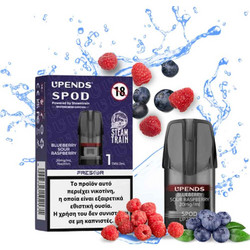 SPOD - Blueberry Sour Raspberry 20mg (by Steam Train)