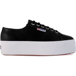 Superga 2790 Γυναικεία Sneakers Flatforms Μαύρα S3115BW-C39