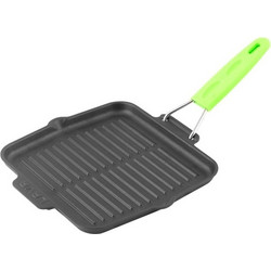 Lava Green Σχαροτήγανο Μαντεμένιο Αντικολλητικό 21cm