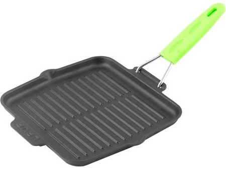 Lava Green Σχαροτήγανο Μαντεμένιο Αντικολλητικό 21cm