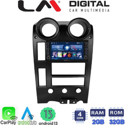 LM Digital ZG4724 Ηχοσύστημα Αυτοκινήτου με Οθόνη Αφής & GPS