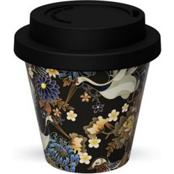 iDrink Ποτήρι Καφέ Bamboo με Καπάκι Nature 90ml ID5105