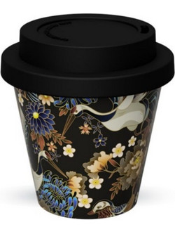 iDrink Ποτήρι Καφέ Bamboo με Καπάκι Nature 90ml ID5105