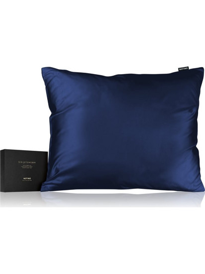 Notino Silk Collection Pillowcase μεταξωτή μαξιλαροθήκη Navy Blue 50x60 εκ