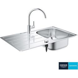 GROHE K200 Νεροχύτης Inox 31562SD1 86x50cm