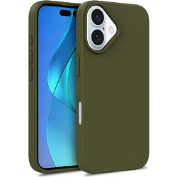 Multiple Color Wheat Case MagSafe for iPhone 16 Pro - dark green