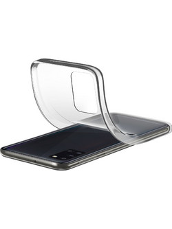 Cellular Line Soft Back Cover Silicone for Samsung Galaxy Α31 transparent