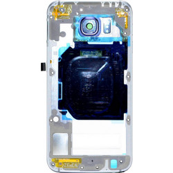Πίσω Κάλυμμα Samsung SM-G920F Galaxy S6 Μαύρο Original GH96-08583A