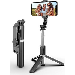 Ασύρματο Selfie Stick JC-12 Μαύρο