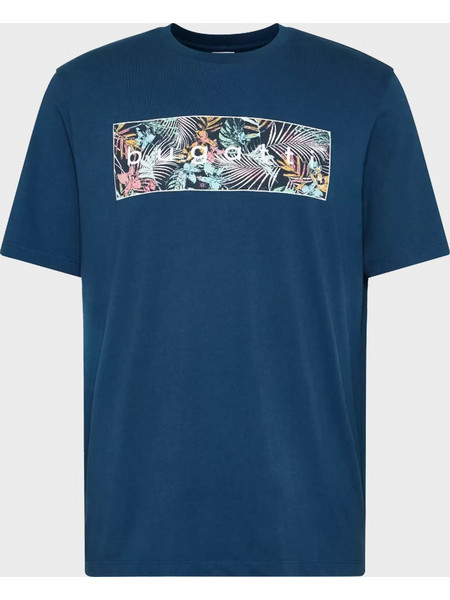BUGATTI T-SHIRT PRINT ΡΑΦ ΜΠΛΕ