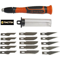 TACTIX ΣΕΤ ΞΥΛΟΓΛΥΠΤΙΚΗΣ 17 ΤΕΜ ΜΕ ΛΑΒΗ + 15 ΛΑΜΕΣ 545291