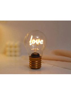 ΛΑΜΠΑ i-TOTAL XL2883 BULB-SHAPED LOVE 12cm