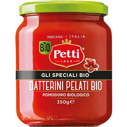 Βιολογικά Αποφλοιωμένα Τοματάκια 350g-Petti Pomodoro