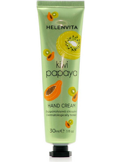 Helenvita Kiwi & Papaya Ενυδατική Κρέμα Χεριών 30ml