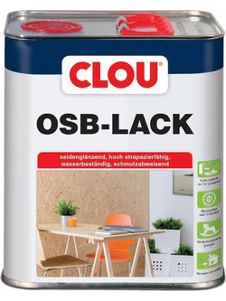Clou Osb-Lack Βερνίκι Επιφάνειας Ξύλου Έτοιμο προς Χρήση 2.5lt