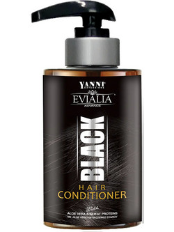 Yanni Extensions Evialia Black Hair Color Conditioner 300ml