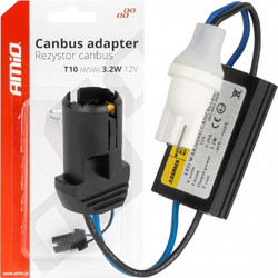 ΑΝΤΙΣΤΑΣΗ ΓΙΑ ΛΑΜΠΑΚΙΑ LED T10 W5W 12V 3.2W AMIO - 1 τεμ