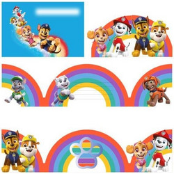 Party Προσκλήσεις Paw Patrol 8 Τμχ (9914522)
